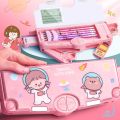 Pencil Case Cases Multifunction Cute Box Pencilcase For Girls Trousse Kawaii Unicorn Korean Stationery Estuche School Supplies. 