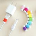 3pcs/Cable Protector For iPhone Charging Protection Wire Cable Winder USB Cord Saver Bite USB Cable Cover For iPhone USB Cable. 