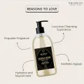 The Love Co. Oud Noir Hand Wash | Enriched with Moisturizing and Gentle Hand Wash for Soft, Supple Skin | pH Balanced | Germ Protection | 300ml(FROM INDIA)JEZ. 