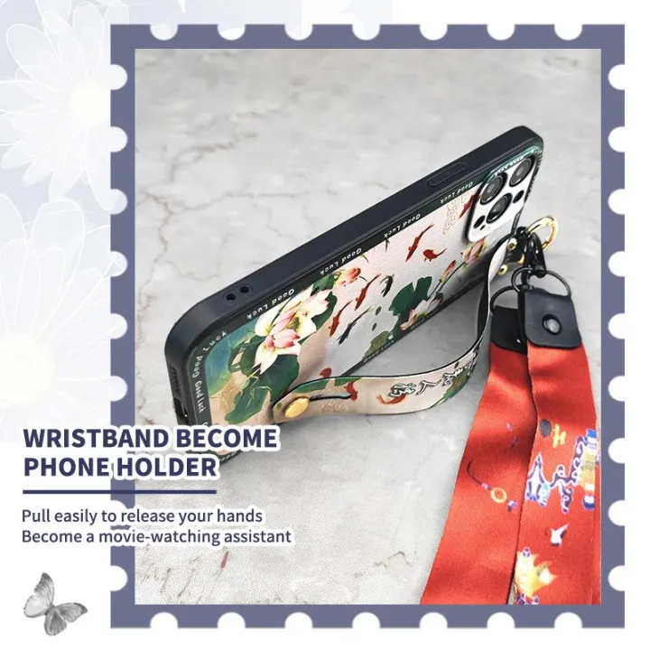 Soft%20case%20Kickstand%20Phone%20Case%20For%20Nokia%202.3%20Phone%20Holder%20ring%20Lanyard%20Chinese%20style%20Silicone%20Wrist%20Strap%20old%20lady%20-%20Image%202