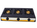 Stainless Steel Gas Cooker - Single / Triple Burner. 
