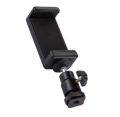 Phone Clip Holder 360 Ball Head Hot Shoe Adapter Mount. 