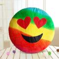Rainbow Emoji Pillow. 