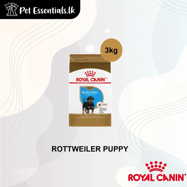 Royal Canin Rottweiler Puppy 3Kg