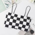 Summer Ice Silk Sling Short and Long Tube Top Strapless Bra and Undershirt Wrapped Chest Girl Size Underwear Female Student Sports Vest with Chest Pad. 