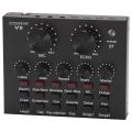 V8 Sound Card Audio Set Interface External Usb Live Microphone Sound. 