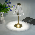 1Set LED Crystal Decorative Table Lamp 3-Levels Brightness Gold For Restaurant Cafe. 