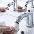 360°Rotatable 3 Modes Adjustment ABS Water Saving Tap Aerator Nozzle Adjustable Faucet Shower Head Filter Sprayer Spout for Kitchen Bathroom. 