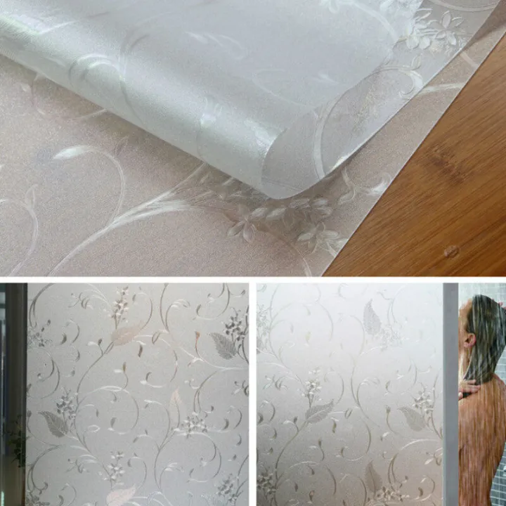 RHS%20Online%2045cmx100cm%20Self-adhesive%20Removable%20Frosted%20DIY%20Window%20Films%20Decals%20Stickers%20Glass%20Stickers%20Waterproof%20Glass%20Films%20Door%20Stickers%20for%20Bathroom%20Toilet%20Kitchen%20-%20Image%202