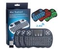 Backlit Mini Keyboard Touchpad Mouse, Mini Wireless Keyboard with Touchpad and Multimedia Keys for Android TV Box Smart TV HTPC PS3 Smart Phone Tablet Mac Linux Windows OS. 
