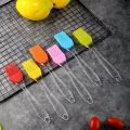 BBQ Oil Brush  Silicone Brush Cake Brush- Multi Color 1Pcs Portable Silicone Oil Brush Grill Oil Brushes Liquid Pastry Kitchen Baking BBQ Tool Kitchen Accessories For Barbecue Grill. 