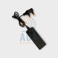 Universal Battery Charger Single Slot Charging For 3.7V 18650 16340 Li-ion Rechargeable Battery or with cable. 