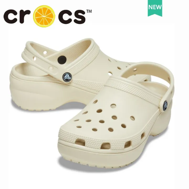 %E3%80%90ALLGOOD%E3%80%91croc%20WOMEN'S%20CLASSIC%20PLATFORM%20CLOG%20bone%20color%20Beach%20Shoes%20Soft%20As%20Clouds%204.1cm%20Heightened%20Thick-Soled%20Slippers#206750%20-%20Image%207