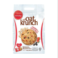 Oat Krunch Strawberry & Blackcurrent Healthy Crunchy Snacks Diet Fibre Rich Cookies Biscuits 16 Packs 416g. 