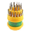 31 In 1 Screwdriver Set Precision Phone Computer Camera Slotted Maintenance Tools. 