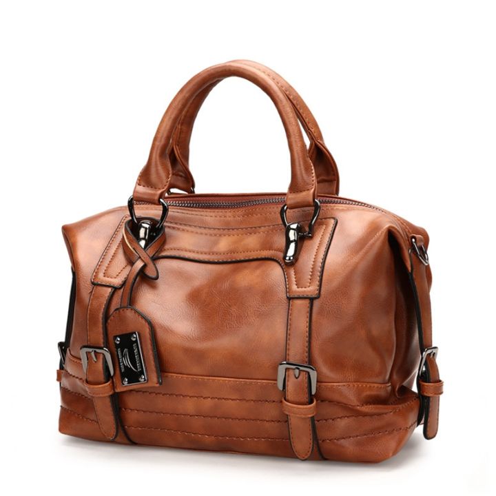 Women%20Leather%20Fashion%20Ladies%20Messenger%20Handbag%20Shoulder%20Bag%20Tote%20Satchel%20Purse%20Brown%20-%20Image%203