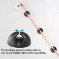 10/20Pcs Cable Clip Winder Organizer Round Charger Cord Clips Desk Tidy Management Wire Adhesive Holder Clamp in Home Office Car. 