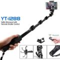 Self Picture Monopod Yunteng YT-1288 Bluetooth Selfie Stick with Bluetooth with Remote Control. 