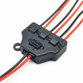 Railway Train Port Sharing Box 3/6 Distribution Port Hub For SMD Led Model Miniature Lighting System DC Lamp Fullhouse. 