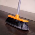 KITCHEN BROOM / TERRACE BROOM / CARPET BROOM 7 ROWS OF SHORT BRISTLE WITH 120CM METAL HANDLE. 