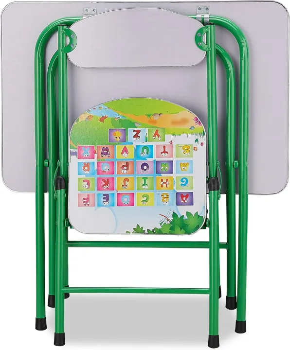 Kids%20Folding%20Table%20And%20Chair%20Set,%20Portable%20Children's%20Cartoon%20Activity%20Table/Desk/Dining%20Table,%20For%203-8%20Years%20Old%20Boys%20And%20Girls%20-%20Including%20Tables%20And%201%20Chair%20-%20Image%203