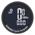 Sunding 589 1.8-inch Wireless Bicycle Computer Waterproof Bike Speedometer Multi-functional Bicycle Odometer. 