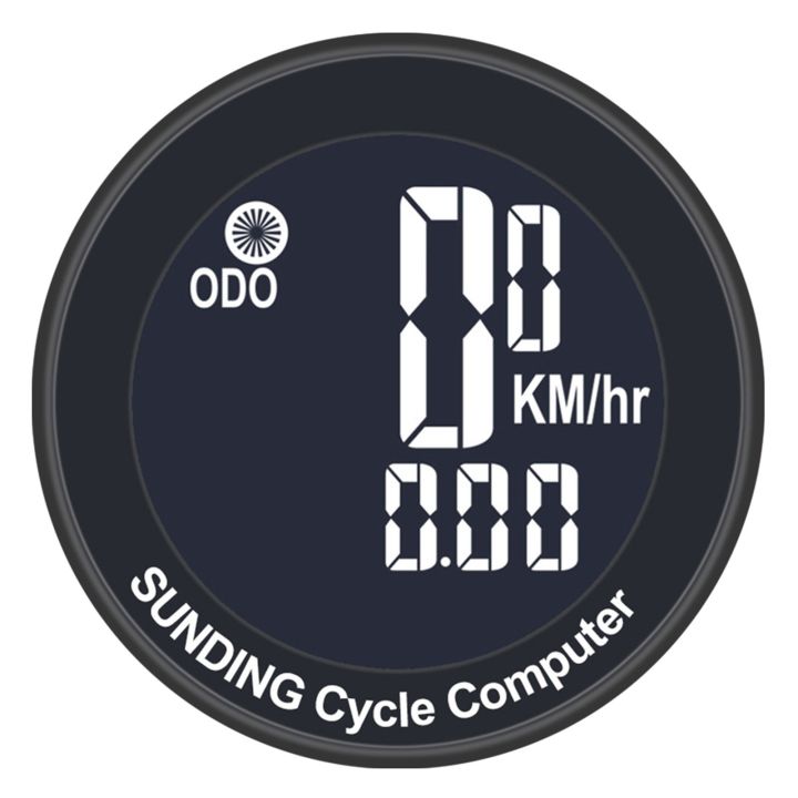Sunding 589 1.8-inch Wireless Bicycle Computer Waterproof Bike Speedometer Multi-functional Bicycle Odometer
