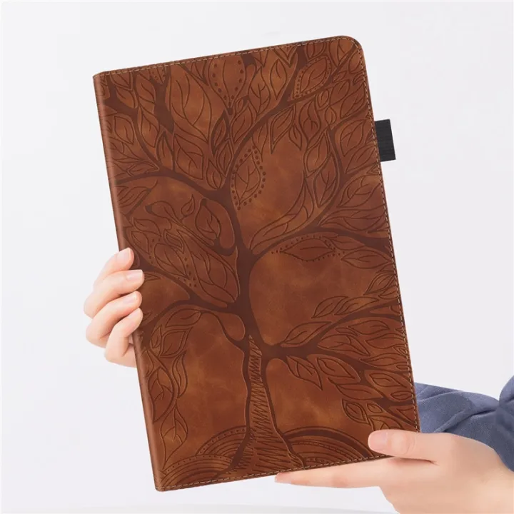 Tablet%20Cover%20For%20Funda%20Samsung%20Galaxy%20Tab%20S6%20Lite%20Case%20SM%20P610%20P615%20Emboss%20Tree%20Flip%20Wallet%20Cover%20For%20Galaxy%20Tab%20S6%20Lite%20Case%20-%20Image%205