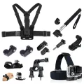 limitX Monopod Bike Handlebar Chest Kit for ThiEYE E7 i60 T5 V5 EK5000 EK7000 AC1080. 