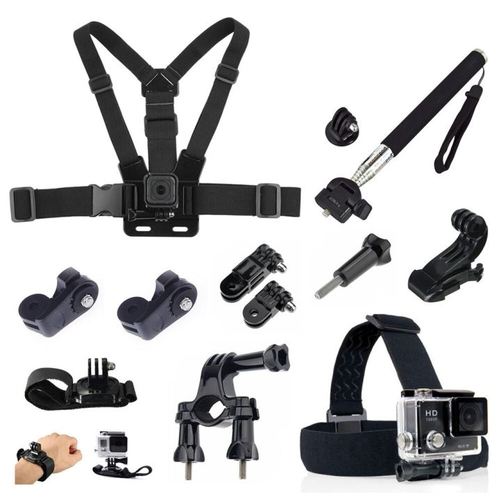 limitX Monopod Bike Handlebar Chest Kit for ThiEYE E7 i60 T5 V5 EK5000 EK7000 AC1080