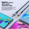Sutuiying PISEN USB Type C To 3.5mm Jack Male Aux Audio Cable For Car Speaker Original Headphone Adapter For Samsung Huawei Xiaomi TV Box Wire Cord. 