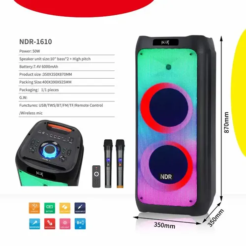 NDR%201610%20Speaker:%20Bluetooth%20Speaker%20with%20Incredible%20Audio%20Clarity%20-%20Image%204