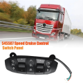 1 Piece 2545507 Steering Wheel Switch Module Cruise Control Switch Panel for Scania Truck Sparts Autocruise MeNUs. 