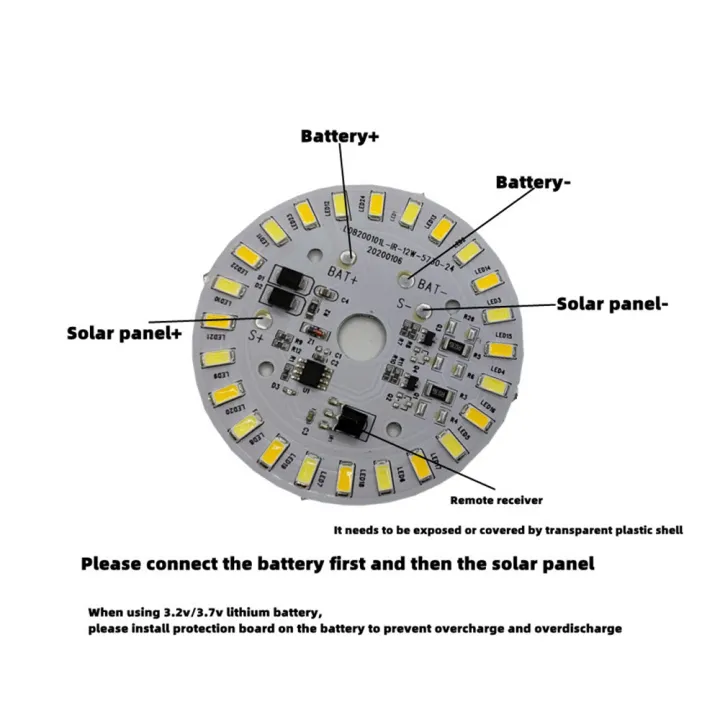 Solar%20Light%20Circuit%20Board%20Ceiling%20Light%20Replacement%20Led%20Module%203.2V%203.7V%2012W%20Led%20Panel%20Light%20Board%20Dimmable%20Remote%20Control%20-%20Image%204