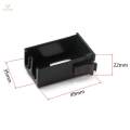9V battery compartment cover for electric guitar pickups. 
