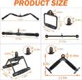 LAT Pulldown Bar Attachments, Cable hine Accessories for Home Gym. 