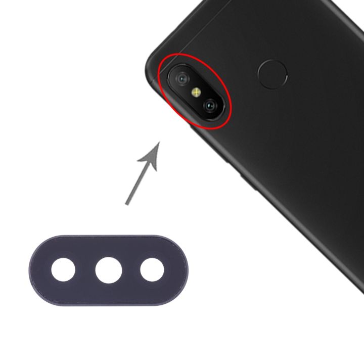 10 PCS Camera Lens Cover for Xiaomi Redmi 6 Pro / MI A2 Lite