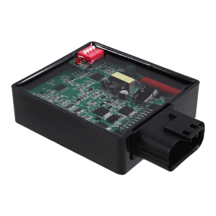 Motorcycle Adjustable Racing CDI Igniter Unit for CLICK 110 Vario 110 KARBU Speed Limit Ignition CDI with Dial Adjustable 12-Pin AC Ignition