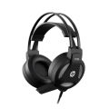 HP H100 3.5mm Jack Wired PC Gaming Stereo Sound Black Headphone (A Grade). 