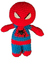 Crochet Soft Toy Spiderman. 