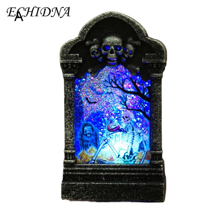 ECHIDNA%20Halloween%20Graveyard%20Ornaments%20Reusable%20Creepy%20Ghost%20Halloween%20Headstone%20-%20Image%204
