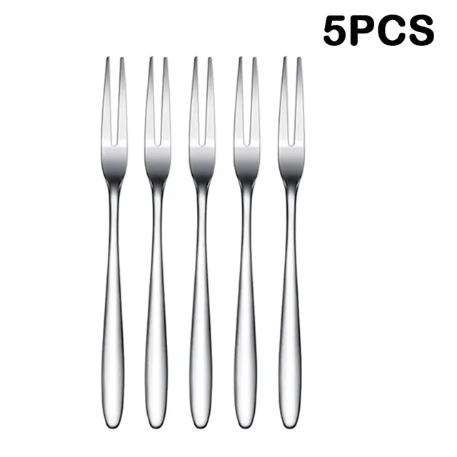 10pcs%20Fruit%20Fork%20Stainless%20Steel%20Two-toothed%20Fork%20Cake%20Fork%20Western%20Small%20Fork%20Multifunctional%20Household%20Kitchen%20Accessories%20-%20Image%208