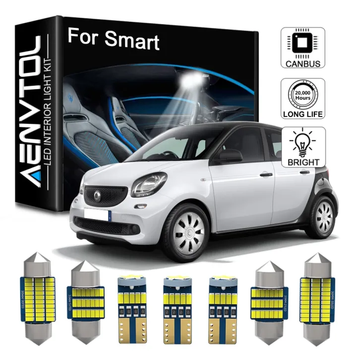 %E3%80%90Fortwo%20ED%20-%205PCS%20White%206000K%E3%80%91%20AENVTOL%20Interior%20LED%20For%20Smart%20Fortwo%20450%20451%20Forfour%20453%20EQ%20Canbus%20Vehicle%20Indoor%20Reading%20Error%20Free%20-%20Image%202