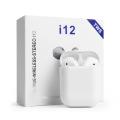 i12 TWS Wireless Bluetooth Earphones with Touch Control Headset. 