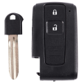 2 BUTTON SMART REMOTE KEY CASE SHELL & BLADE For TOYOTA COROLLA VERSO PRIUS. 