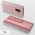 Luxury Smart Case For Samsung Galaxy S23 S22 S21 S20 S10E S9 S8 FE S10 Lite 5G Ultra Plus Mirror Leather Smart Flip Suppor Cover.