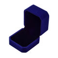 Luxury Square Velvet Ring Box Jewelry Case Storage Organizer Gift Packaging Box Portable Travel Wedding. 