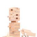 54 pieces/set of wooden digital stacked building blocks, tower blocks, children's puzzle toys, dominoes. 