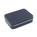 1PC DIY Accessories Metal Tin Silver Black Flip Storage Box Tool Box Money Coin Candy Key Business Card Storage Box BOYUAN. 