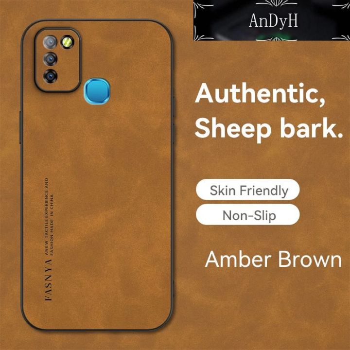 AnDyH Lambskin Phone Case For Infinix Smart Hot 10 Lite X657